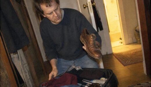 A stranger's leather shoes were found in his wife's suitcase - the husband only learned the truth after he had written the divorce papers.
