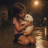A Little White Dog Found by a Girl at the Park on a Stormy Night — When the Vet Checked the Tag, Three Years of Heartbreak Finally Began to Heal